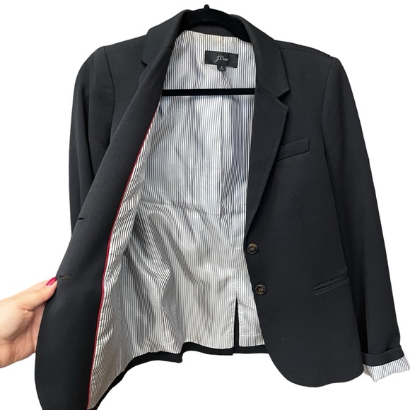 J. Crew Original Schoolboy Two Button Stretch Preppy Blazer Women’s Size Small - Picture 6 of 11